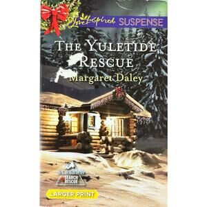 The Yuletide Rescue by Margaret Daley (Paperback) (Large Print)